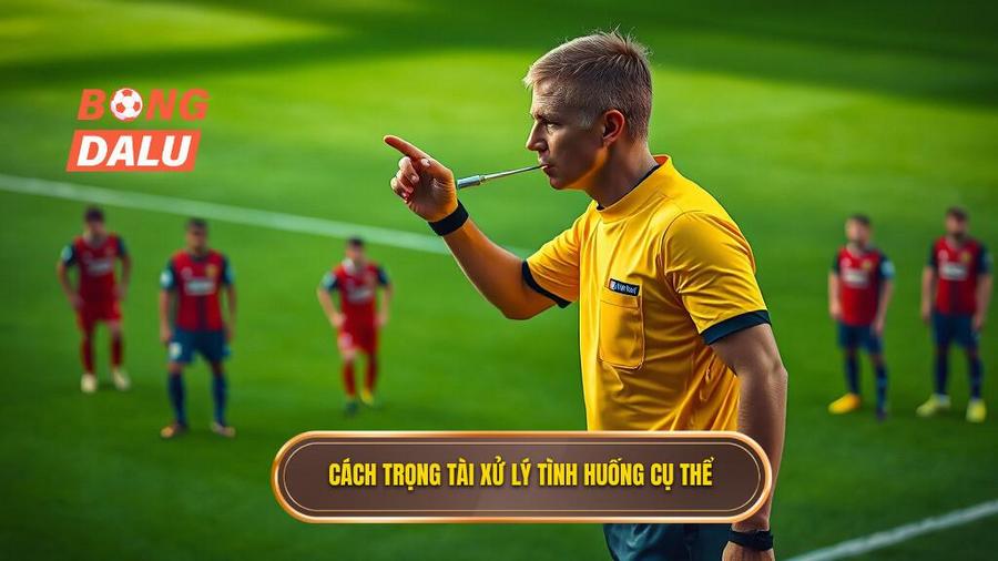 3. Cách trọng tài xử lý tình huống cụ thể
