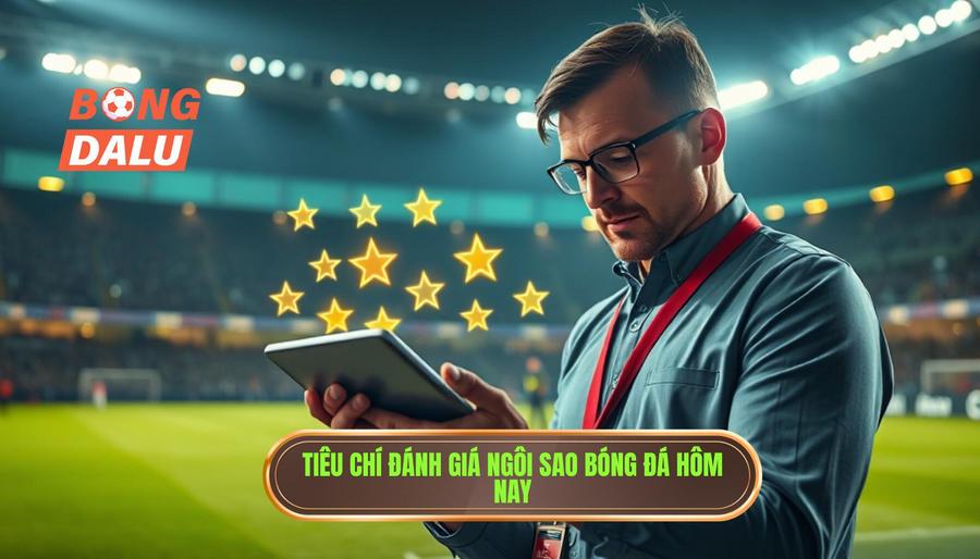 Những tiêu chí đánh giá ngôi sao đội bóng hôm nay