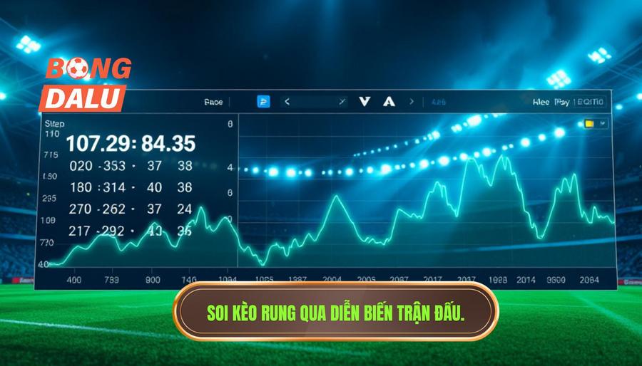 Ứng dụng diễn biến trận đấu từng phút vào soi kèo rung (Running)